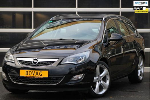 Opel Astra Sports Tourer - 1.4 Turbo Sport Xenon Climate Control Navigatie 3-6-12 M Garantie - 1