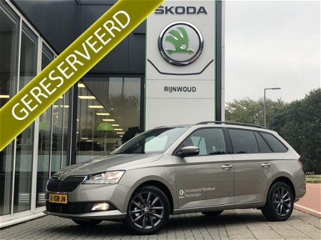 Skoda Fabia Combi - 1.0 TSI Business Edition Navigatie Climate Control Parkeersensoren Bluetooth DAB - 1