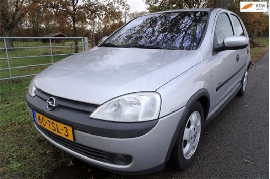 Opel Corsa - 1.4-16V Elegance zeer netjes Automaat Airco, navi - 1