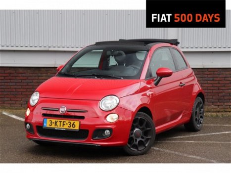 Fiat 500 C - TwinAir Turbo Rock Leer Airco - 1