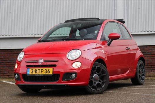 Fiat 500 C - TwinAir Turbo Rock Leer Airco - 1