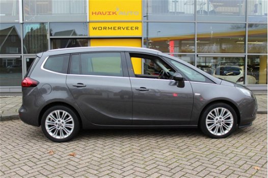 Opel Zafira Tourer - 1.4 Turbo 140pk Edition Automaat Navi 600 Parkpilot 18 inch - 1