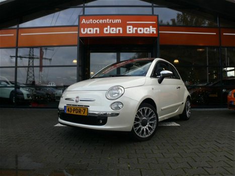 Fiat 500 C - 1.2 Lounge Automaat Leder Airco Pdc Chroom Pakket Lmv Audio Bediening Op Het Stuurwiel - 1