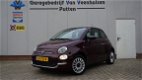 Fiat 500 - 1.2 69pk Lounge Pano.Dak Navi Led 16inch LM 1e Eigenaar NL auto 5439km *Bordeaux Metallic - 1 - Thumbnail