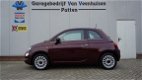 Fiat 500 - 1.2 69pk Lounge Pano.Dak Navi Led 16inch LM 1e Eigenaar NL auto 5439km *Bordeaux Metallic - 1 - Thumbnail