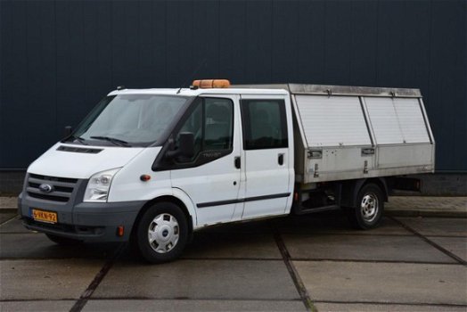 Ford Transit - 330L 2.4 TDCI Kipper Dubbel cabine 100PK Trekhaak - 1