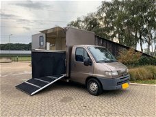 Peugeot Boxer - 350 L TDdi 2.5 Paardenwagen, nieuwe opbouw, 2 paards