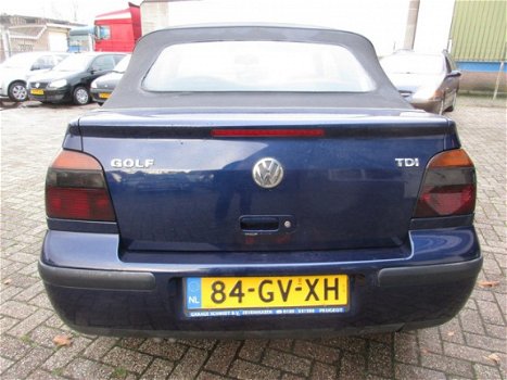 Volkswagen Golf Cabriolet - 1.9 TDI Trendline LEER - 1