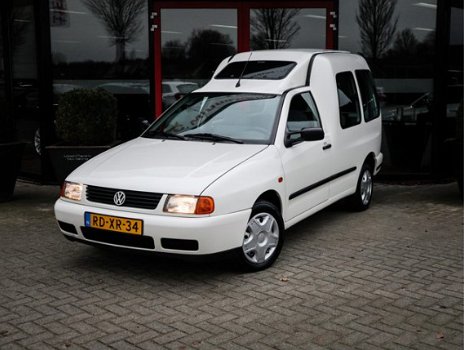 Volkswagen Caddy - 1.6 Custom UNIEK 60.820KM Rolstoelauto benzine/Airco/Lift - 1