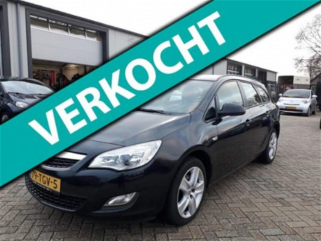 Opel Astra Sports Tourer - 1.4 Turbo Sport - Navi - Deel Leder - Dealer onderhouden - 1