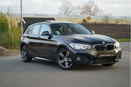 BMW 1-serie - 118d M-Sport Autmaat Schuif/kanteldak|Keyless-Go|Leer|LED|Navi Prof - 1