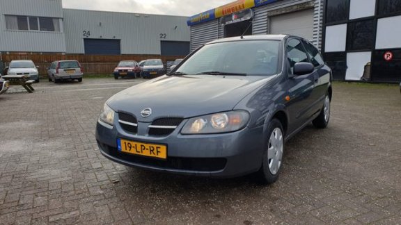 Nissan Almera - 1.5 Visia Nette en perfect rijdende Almera Airco Elect pakket APK 13-04-2020 - 1