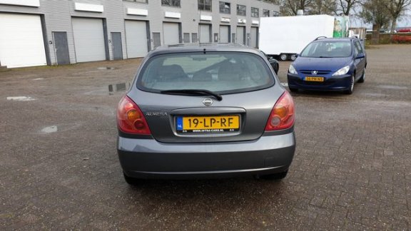 Nissan Almera - 1.5 Visia Nette en perfect rijdende Almera Airco Elect pakket APK 13-04-2020 - 1