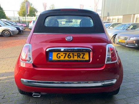 Fiat 500 C - 1.2 Lounge Airco |APK | Leder | Chrome sierlijsten - 1