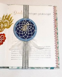 DRAAK Boekenlegger-Dromenvanger (BoekenVanger): Ring=6cm