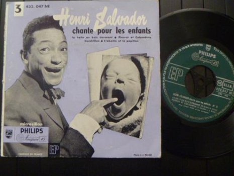 Salvador Henri - Chante pour les enfants EP 7