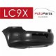 Achterbumper Volkswagen Polo (6R) DEEPBLACK (LC9X) - 1 - Thumbnail