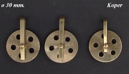 = 3 Katrollen = gewicht regulateur = 13587 - nr. 1
