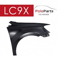 Spatbord rechtsvoor Volkswagen Polo 6R DEEPBLACK (LC9X)