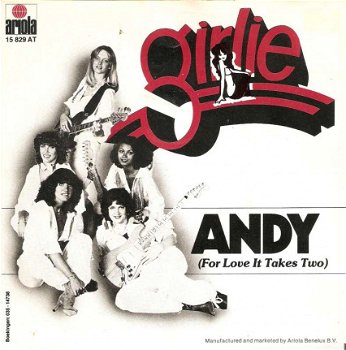 singel Girlie - Andy (for love it takes two) / My my baby - 1