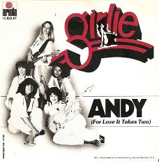 singel Girlie - Andy (for love it takes two) / My my baby