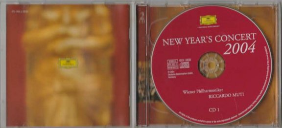 dubbel CD Nieuwjaars concert 2004 - Riccardo Muti - 3