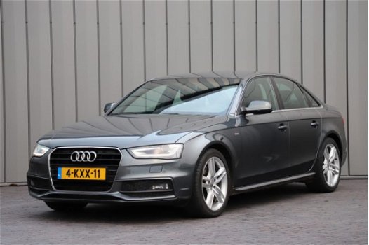 Audi A4 - 3.0 TDI S-Line Aut 204PK Navi Led-Xenon Dealer onderhouden 1e Eigenaar 2013 - 1