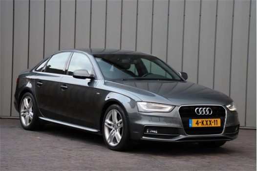 Audi A4 - 3.0 TDI S-Line Aut 204PK Navi Led-Xenon Dealer onderhouden 1e Eigenaar 2013 - 1