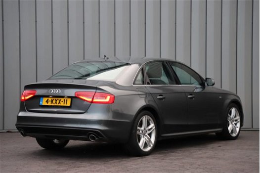 Audi A4 - 3.0 TDI S-Line Aut 204PK Navi Led-Xenon Dealer onderhouden 1e Eigenaar 2013 - 1