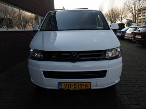 Volkswagen Transporter - 2.0 TDI 140PK L2H1 R-Line 3 Zit Leder Navi Airco Uniek - 1