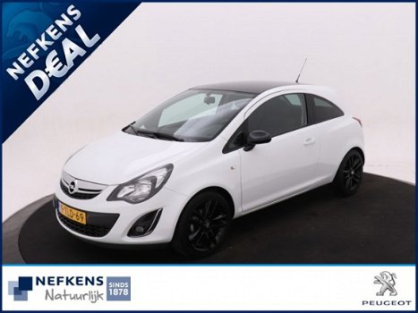Opel Corsa - 1.4-16V 100 PK Color Edition *NAVIGATIE*TREKHAAK*17 INCH LMV*AIRCO* | NEFKENS DEAL | - 1