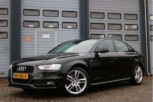 Audi A4 - 1.8 TFSI 170PK 2x S-Line Autom Xenon Sportstoelen Chroom Trekhaak Ecc Pdc BJ2015 - 1