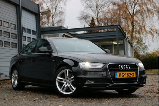 Audi A4 - 1.8 TFSI 170PK 2x S-Line Autom Xenon Sportstoelen Chroom Trekhaak Ecc Pdc BJ2015 - 1