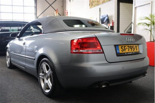 Audi A4 Cabriolet - 3.0 TDI quattro 205 PK LEDER NAVIGATIE SPORTSTOELEN STOELVERWARMING PDC TELEFOON - 1