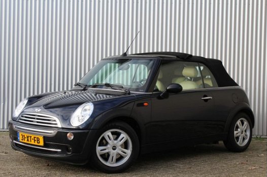 Mini Mini Cabrio - 1.6 One LEER/ STOELVERWARMING/ AIRCO - 1