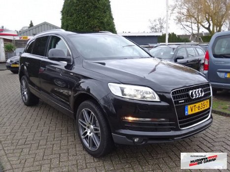 Audi Q7 - 3.0 TDI Grijs kenteken Camera 20'' Navi Zwart MARGE - 1