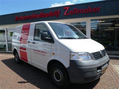 Volkswagen Transporter - BESTEL 1.9 TDI 62 KW Airco Bijrijders bank trekhaak - 1