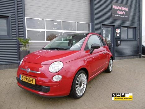 Fiat 500 - 1.2 Naked Airco Leer Panorama Dak - 1