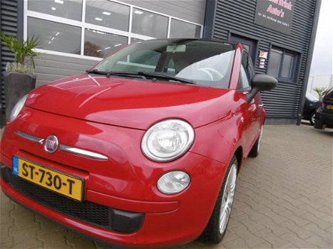 Fiat 500 - 1.2 Naked Airco Leer Panorama Dak - 1