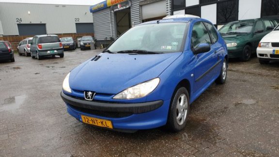 Peugeot 206 - 1.4 Pop' Art Prima rijdende en nette 206.Apk 19-11-2020 - 1