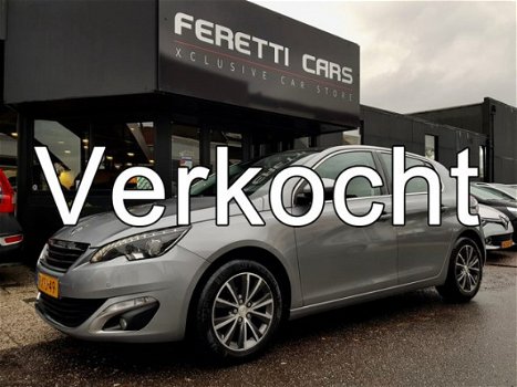 Peugeot 308 - 1.2 E-THP BLUE LEASE PREMIUM PANODAK NAVI AIRCO LED 6VERSN LMV PDC - 1