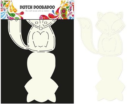 Dutch Doobadoo, Card Art - Fox - 1