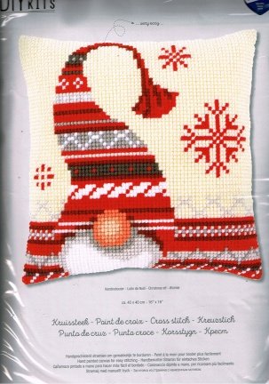 VERVACO BORDUURPAKKET (KUSSEN) , KERSTKABOUTER 2 877 - nr. 1
