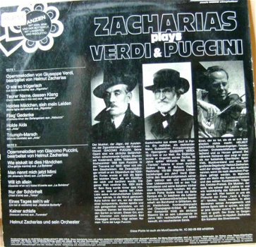 Klassieke LP Helmut Zacharias plays Verdi & Puccini - 2