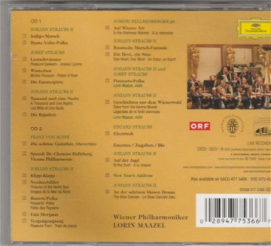 dubbel CD Nieuwjaars concert 2005 - Lorin Maazel - 2