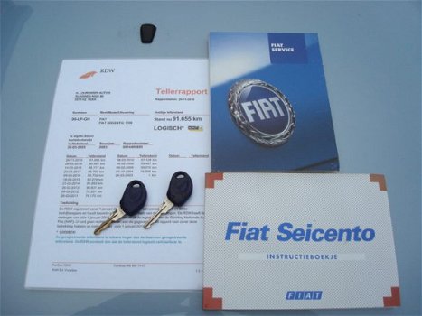 Fiat Seicento - 1.1 SLECHTS 91655 km - 1
