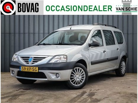 Dacia Logan MCV - 1.6 Lauréate 7 Pers., Airco, Trekhaak, NL-auto - 1