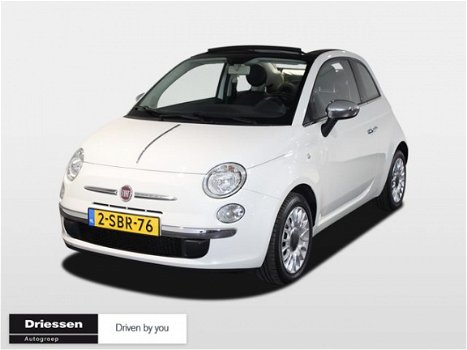 Fiat 500 C - 1.0 TwinAir Pop (Cabrio - parkeersensoren) - 1