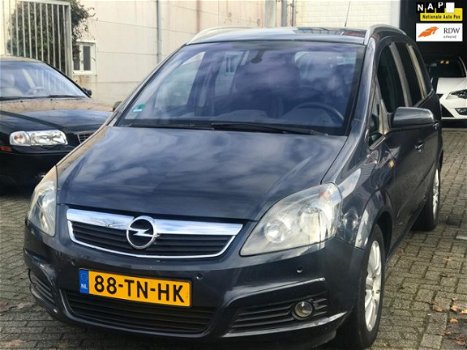 Opel Zafira - 2.2 Cosmo BJ: 2006 7 Persoons Leder Airco Cruise Control N.a.p - 1