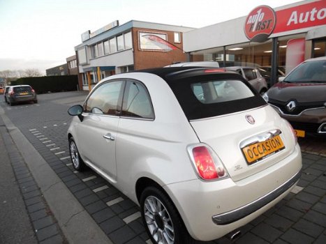 Fiat 500 C - 1.2 Lounge parelmoer wit lounge uitvoering airco - 1